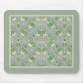 Green Geometric 1915 Hannah Borger Overbeck Mousepad (Vorne)