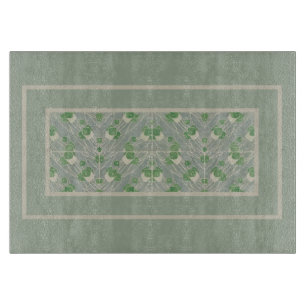Green Geometric 1915 Hannah Borger Overbeck Schneidebrett