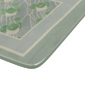 Green Geometric 1915 Hannah Borger Overbeck Schneidebrett (Ecke)