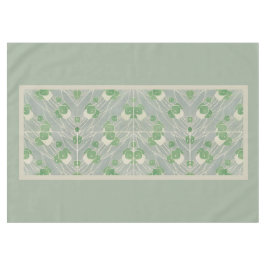 Green Geometric 1915 Hannah Borger Overbeck Tischdecke