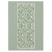 Green Geometric 1915 Hannah Borger Overbeck Tischdecke (Vorderseite)