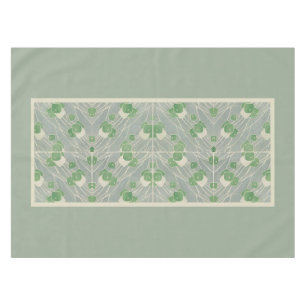Green Geometric 1915 Hannah Borger Overbeck Tischdecke