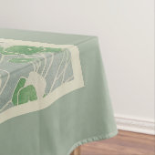 Green Geometric 1915 Hannah Borger Overbeck Tischdecke (Beispiel)