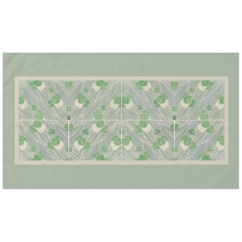 Green Geometric 1915 Hannah Borger Overbeck Tischdecke
