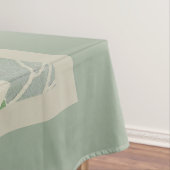 Green Geometric 1915 Hannah Borger Overbeck Tischdecke (Beispiel)