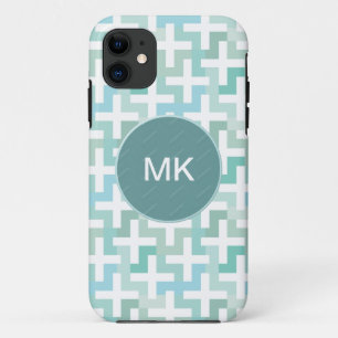 Green Geometric Case-Mate iPhone Hülle