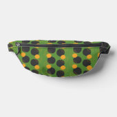 Green Geometric Fanny Pack Bauchtasche (Ablage )