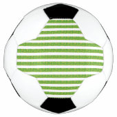 Green Geometric Fußball (Vorderseite)