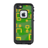 Green Geometric LifeProof Case (Rückseite)