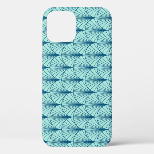 Green Geometric: Lüftermuster. Case-Mate iPhone Hülle (Rückseite)