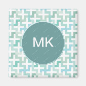 Green Geometric Magnet (Vorne)