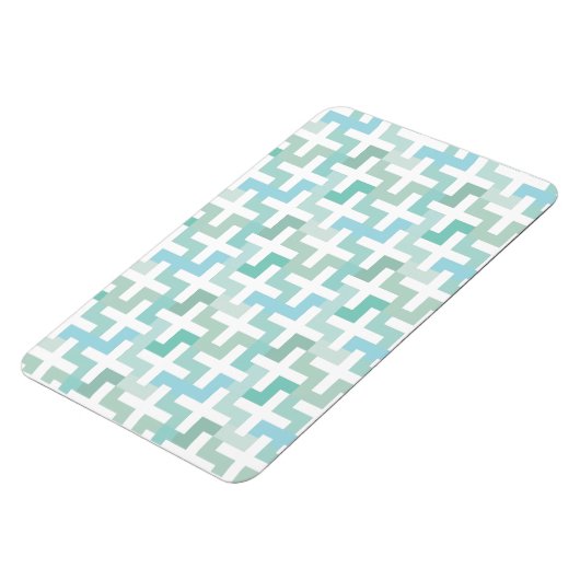 Green Geometric Magnet (Linke Seite)