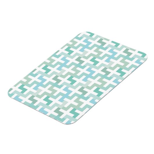 Green Geometric Magnet (Linke Seite)