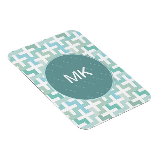 Green Geometric Magnet (Rechte Seite)