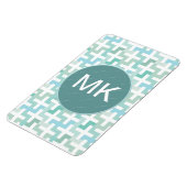 Green Geometric Magnet (Linke Seite)