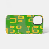 Green Geometric Phone Case iPhone Hülle (Rückseite (Horizontal))