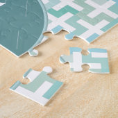 Green Geometric Puzzle (Seite)
