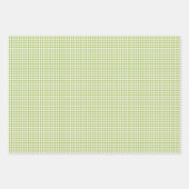 Green Gift Wrap Trio Geschenkpapier Set (Vorderseite 2)