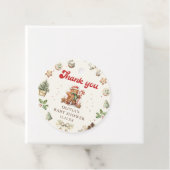 Green Gingerbrett Weihnachtsdusche Geschenkanhänger (Beispiel)