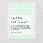 Green Gingham Books für Baby-Gehäuse (Vorderseite)
