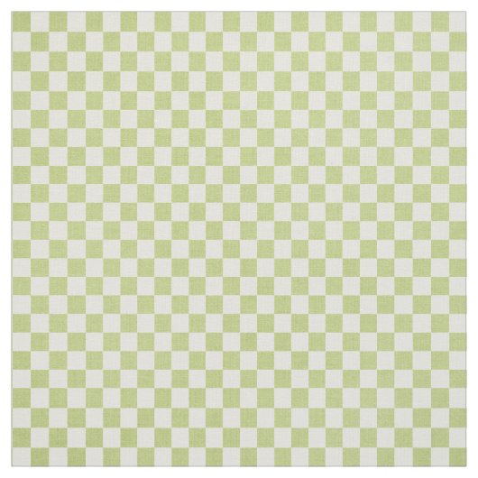 Green Gingham Fabric Stoff (Muster)