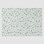 Green Gingham Gender Neutral St Patricks Day Seidenpapier (Vorderseite)