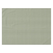 Green Gingham Karo kariertes Design Tableclout Tischdecke (Vorderseite (Horizontal))
