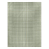 Green Gingham Karo kariertes Design Tableclout Tischdecke (Vorderseite)