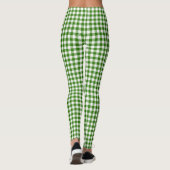 Green Gingham Leggings (Rückseite)