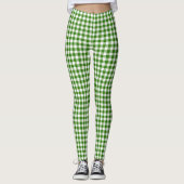 Green Gingham Leggings (Vorderseite)