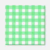 Green Gingham Magnet (Vorne)