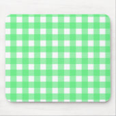 Green Gingham Mousepad (Vorne)