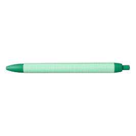 Green Gingham Pen Kugelschreiber