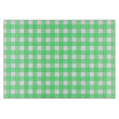 Green Gingham Schneidebrett (Vorderseite)