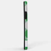 Green Gingham Simple Name Minimalistisch Case-Mate iPhone Hülle (Hinten/Rechts)