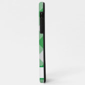 Green Gingham Simple Name Minimalistisch Case-Mate iPhone Hülle (Hinten/Links)