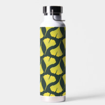 Green Gingko Leaf Nature Lover Botanisches Muster