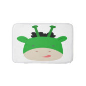 Green Giraffe Bath Mat Badematte (Vorderseite)