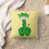 Green Giraffe Kissen (Decke)