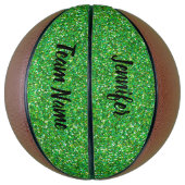 Green Glitzer Basketball (Vertikal)