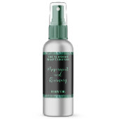 Green Glitzer & Black Cosmetics Flasche Etikett Rechteckiger Aufkleber