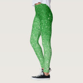 Green Glitzer Glitz & Glam, Sparkling Leggings (Links)