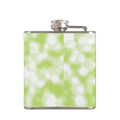 Green Glitzer Imitate Folie Confetti Flachmann (Rückseite)