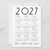 Green Glitzer Tree 2026 Kalender Frohe Weihnachten (Rückseite)
