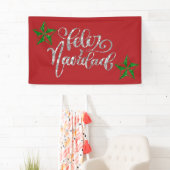 Green Glitzer Weihnachtsstern Banner (Insitu)