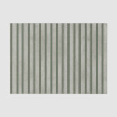 Green Glitzy Gold Stripes Christmas Seidenpapier (Vorderseite)