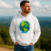 Green Globe Hoodie