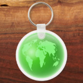 Green Globe Schlüsselanhänger (Vorderseite)