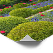 Green Globe Shape Trees Poster (Ecke)