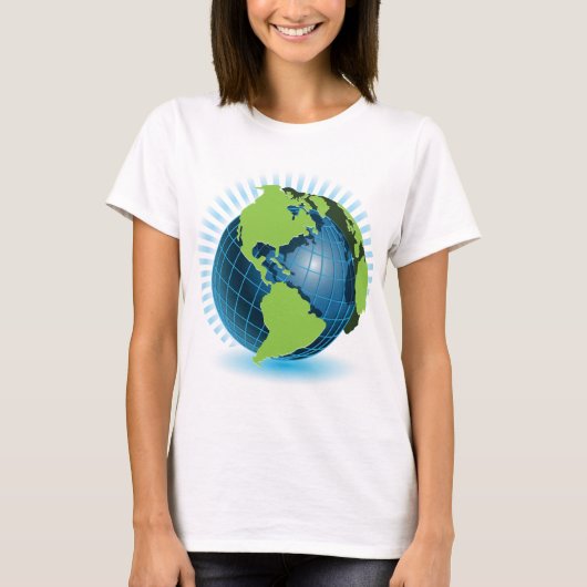 Green Globe T-Shirt (Vorderseite)